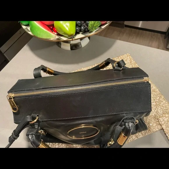 Chloe black leather bag